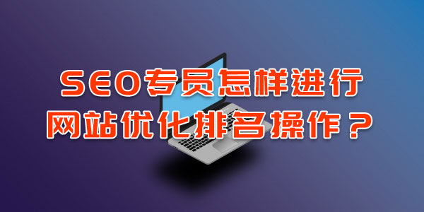 SEO專員怎樣進行網站優化排名操作?
