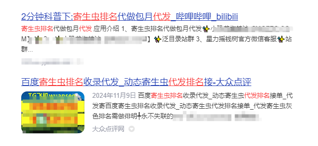 寄生蟲排名代發需要用到那些技術