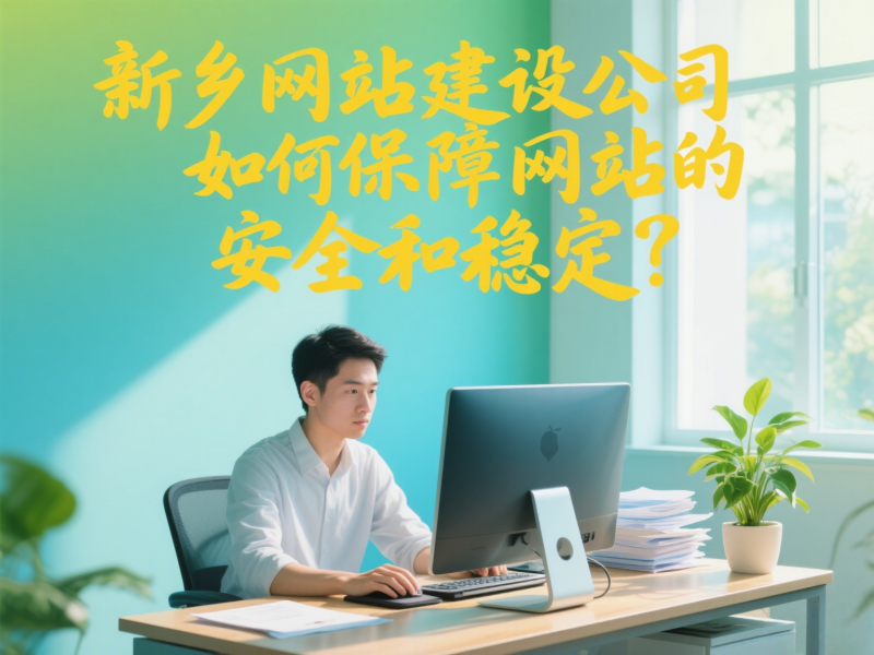 新鄉網站建設公司如何保障網站的安全和穩定?